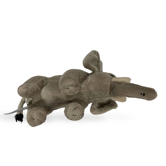 FAO Schwarz Plush ELEPHANT 10” Stuffed‎ Animal Gray 2013 Toys R Us Geoffrey Soft - Picture 7 of 10